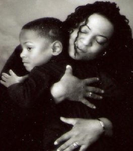Jackie and her son Hunter 